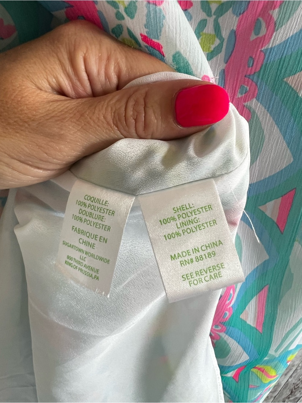 Lilly Pulitzer Winni Multi Maraca My World Print Midi Dress Resort Bright XS - Picture 3 of 4